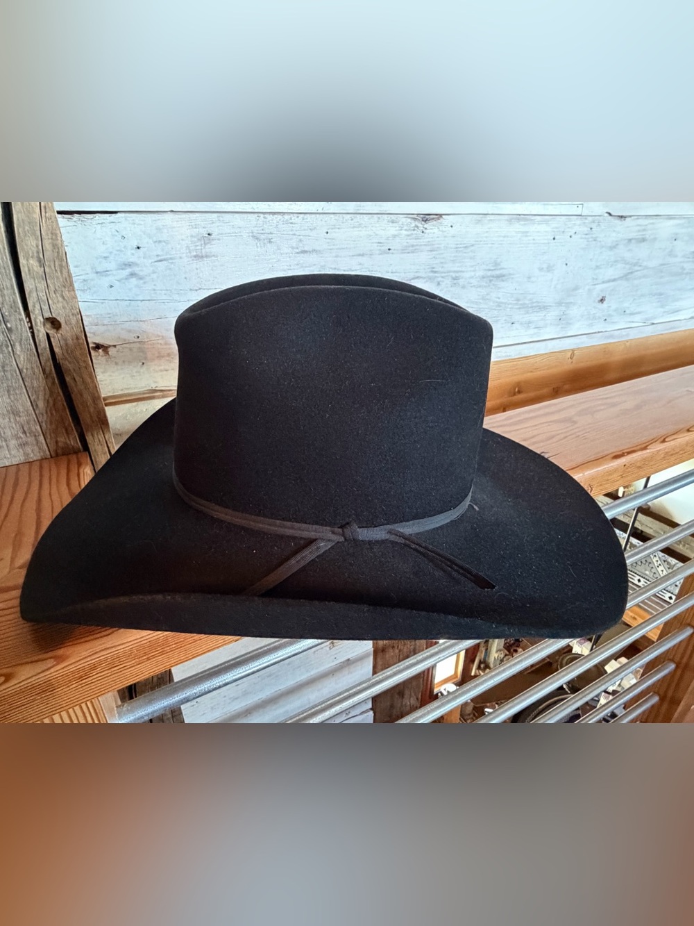 Resistol 4XXXX Beaver Black Cowboy Hat